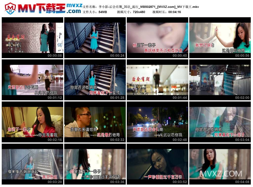 李小影-后会有期_国语_流行_MB502871